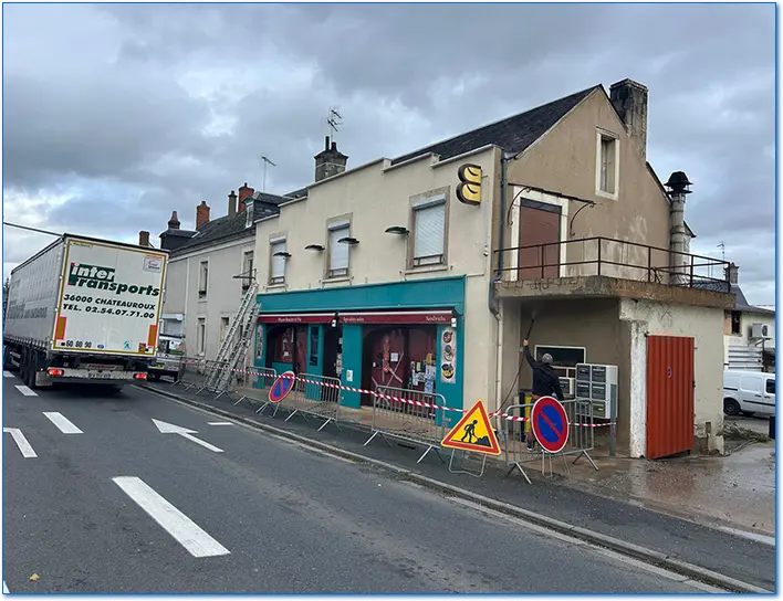 Ravalement de façade Romorantin-Lanthenay Loir-et-Cher 41